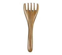Wooden Massage Fix - Multifunctional Head Scraper, Manual Hair Massager | Natural Comb, Portable Tool Gua Sha For Stress Relief, La Ma Compact Hair Care Object