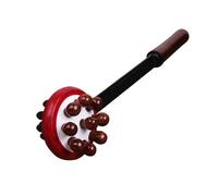 Wooden Massage Hammer Back Head Knock Massager Stick Back Relax Multifunctional Cervical Vertebra Roller 32X8cm Home Massagem