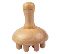 Wooden Massage Tools, Manual Lymphatic Drainage Tool with 12 Smooth Circular Columns, Anti Cellulite, for Full Body Relaxation, Massage Tool