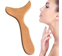 Wooden Massage Tools - Natural Timber Scraping Instrument, Ergonomic Contour Design, Multi Area Body Care Aid, Relaxation Support for Home Spa Routine Muscle & Ease Wellness Ritual
