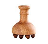Wooden Massage Tools Smooth Contouring Natural Mushroom Massager
