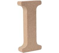 Wooden MDF Letter I - Size 30cm Tall - Free Standing Wooden Letters for Arts & Crafts Personalized Name Decor