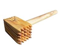 Wooden Meat Tenderizer Mallet, Crafted from Olive Wood, Double Ended Meat Mallet for Tenderising A Wide Variety of Meats