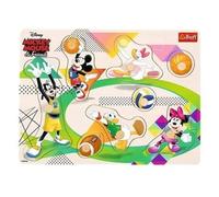 Wooden medium puzzle with Mickey & Friends - TREFL