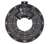Wooden Melody Tool, Fifths Wheel, Guitar String Ruler Gauge Tool, Music Transpose Tool Guitar, Guitar Transposing Aid, Musicians Chord Wheel, Guitar Chord Transposer for Bass Acoustic Guitar