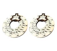 Wooden Melody Tool Map, Circle Of Fifths Wheel Guitar Learning Tool, Song Writing and Music Exploration Must Have tool for Guitar, Ukulele, Piano (2Pcs)