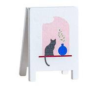 Wooden Memo Stand Decorative Note Card Display Stand for Holding Note Small Picture Card and Offices Desk Organization Home Offices Planner