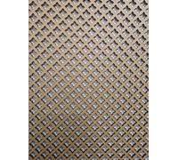 Wooden mesh Decorative Panel, Wall partition, Radiator Cover Grille, Cut-Outs, Kitchen Furniture, Laser Cut in 3mm Thick MDF (Size 1200mm x 620mm) Cross Pattern KZ2. Made in The UK. (Primed White)