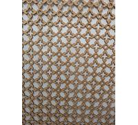 Wooden mesh Decorative Panel, Wall partition, Radiator Cover Grille, Cut-Outs, Kitchen Furniture, Laser Cut in 6mm Thick MDF (Size 1200mm x 500mm) Pattern (K5) Made in The UK. (Primed White)