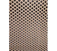 Wooden mesh laser cut in 3mm thick mdf decorative panel for radiator covers, partition walls and home made cabinets (various sizes) pattern (K6). Made in the UK. (Unprimed, 1200mm x 620mm)