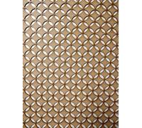 Wooden mesh laser cut in 6mm thick mdf decorative panel for radiator covers, partition walls and home made cabinets (various sizes) pattern (KL). Made in the UK (Primed white, 1200mm x 620mm)
