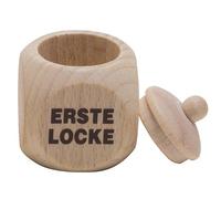 Wooden milk tooth box with lid, perfect as a little gift