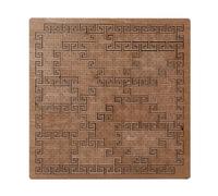 Wooden Mind Bending Jigsaw Puzzle with Frame Unique Irregular Creative Labyrinth Difficult Geometry Puzzles Boards for Kids and Adults