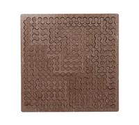 Wooden Mind Bending Jigsaw Puzzle with Frame Unique Irregular Creative Labyrinth Difficult Geometry Puzzles Boards for Kids and Adults