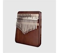 Wooden Mini Kalimba Portable Beginner Exercise Thumb Piano 17 Notes Professional Keyboard Instrument Kalimba Thumb Piano(Style 2)