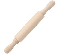 Wooden Mini Rolling Baking Small Dough Rolling Pin for Fondant Pastry Pizza Crafting and Imaginative Play for Christmas Presents Mini Rolling Pins Baking Tools (6 Inch)