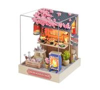 Wooden Miniature Cabinetry Set Collectible Display Piece Thoughtful Model Enthusiasts And Craft Lovers Therapeutic Wooden Architectural Puzzle