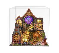 Wooden Miniature Furniture | DIY Miniature House Kit | Miniature House Kit | Details for A Charming and Elegant Decorative Room Perfect for Lovers and