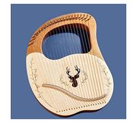 Wooden Miniature Professional Lyre Harp Music Tool Special Harp Lyre Harp Music Instrument (Color : 21 strings)