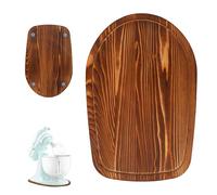 Wooden Mixer Slider Mat for KitchenAid 4.5-5 Qt Stand Mixers, Anti-Slip Mixer Base Pad Countertop Protector for Home Kitchen