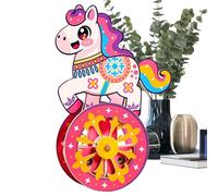 Wooden Models - Assembly Self Rocking Base Brain Game, Wooden Horse Puzzle Kit, Educational DIY Construction Set For Skill Development, Creative Cognitive Activity Toy For Teens And Adults | For Men W