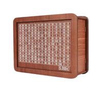 Wooden Money Box, Portable Moneys Savings Jar with Counter, Markable Retro Moneys Saving Cash Can, Reusable Money Saving Challenge Box, Wooden Elegant Coin Banks, for Adults & Kids