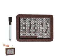 Wooden Money Box with EU Counting Feature for Financial Education EU Reserves Jar