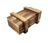 Wooden Money Puzzle Box - Lock Gift Maze, Brain Teaser With Hidden Sections, Durable And Engaging Build | Perfect For Birthday Surprises, Holiday Giving, Party Games, Teen Adult Challenges