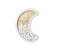 Wooden Moon Guest Book Frame Christening