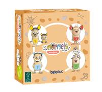 Wooden Mormels Numbers Puzzle Shapes Game Teaching Maths to Early Years Kids
