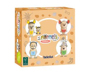 Wooden Mormels Numbers Puzzle Shapes Game Teaching Maths to Early Years Kids