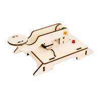 Wooden Morse Code Practice Telegraph Machine for Science