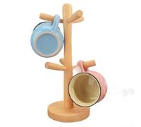 Wooden Mug Holder Tree For Kitchen Mug Tree For Coffee & Tea Cups For Coffee Mugs Teacups Nordic Style Kitchen Wall Shelf Storage Organizer