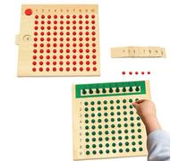 Wooden Multiplication Board - Attract Interest From Real Wood Math Material Multiplication Division Board Preschool Learning Toys