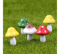 Wooden Mushroom Miniature Figures Animal Figurine Decoration Fairy Garden Birthday Cake Car Cartoon Statue Resin Craft Practical and professional