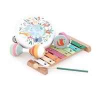 Wooden musical instrument set Multicoloured one size