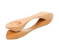 Wooden Musical Spoon Folk Percussion Instrument Natural Wood Folk Sound Traditional Percussion Spoons Great Gift for Adults Children