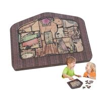 Wooden Nativity Puzzles,Jesus Puzzle Decorative Decoration | Jesus Puzzle Desktop Decoration Logical Thinking And Problem-solving Toys