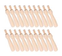 Wooden Needle Handle 20pcs Felting for Beginners and Professionals