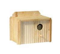 Wooden nesting box for parakeets Kerbl
