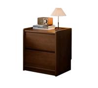 Wooden Nightstand Night Stand with 2 Drawer Perfect for the Bedroom