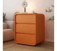 Wooden Nightstand with Three Drawers - Solid Wood Storage Cabinet for Bedroom, Living Room, Kitchen, Entrance Hall