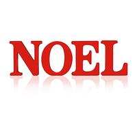 Wooden Noel 4 Pieces Centerpiece Table Decoration Noel Wood Noel Rustic Christmas Decor Wooden Noel Decorative Display Sign Xmas Noel Table Decoration for Christmas Home Table Decoration