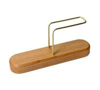 Wooden Non-Slip Coffee Filter Container Organizer Holder Desktop Coffee Storage for Kitchen Counter | Compact Use Distribe Business Display