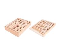 Wooden Number Building Blocks - Number Recognition Toys, Math Learning Manipulatives, Stacking Educational Cubes, Digital Blocks, Early Learning Math Tools | Activities For Toddllers 1-3 Years Old