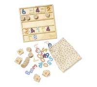 Wooden Number Game Multicoloured one size