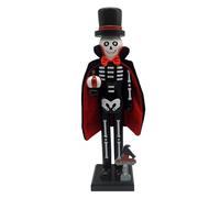 Wooden Nutcracker for Halloween Party, Vampire Figurines and Skeleton Figurines | Wooden Nutcracker Soldier Figurine - for Party Cabinet Table Top Window Table Counter