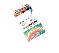 Wooden Oil Based Colored Pencils Assorted Color Drawing for Kid Artist Student Coloring Book Sketching Doodling Art Colored Set