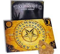 Wooden Ouija Board game with Planchette and detailed instruction
