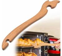 Wooden Oven Rack Puller,27 cm Practical Oven Puller Stick Oven Push Pull Tool, Durable Prevent Burns Baking Long Handle Toaster Oven Accessories, for Oven, Toaster, Air Fryer, Toaster Oven